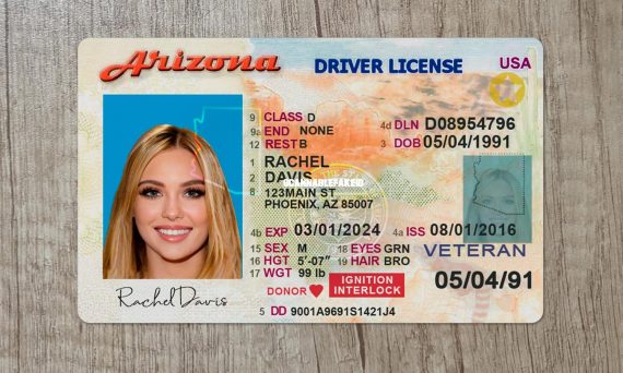 Arizona Fake Driver License - Buy Scannable Fake ID Online - Fake ...