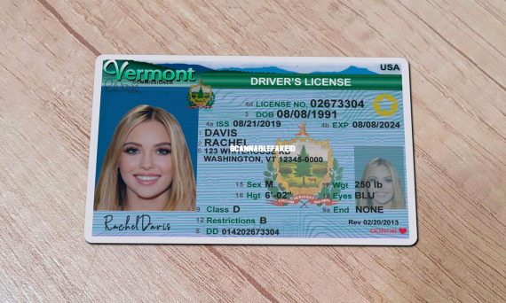 Vermont Fake Driver License - Buy Scannable Fake ID Online - Fake ...