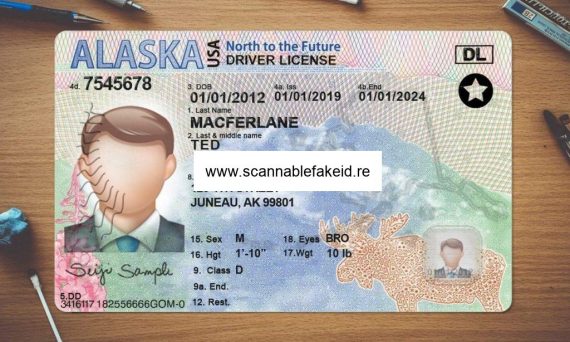 Alaska Fake Driver License New - Buy Scannable Fake ID Online - Fake ...