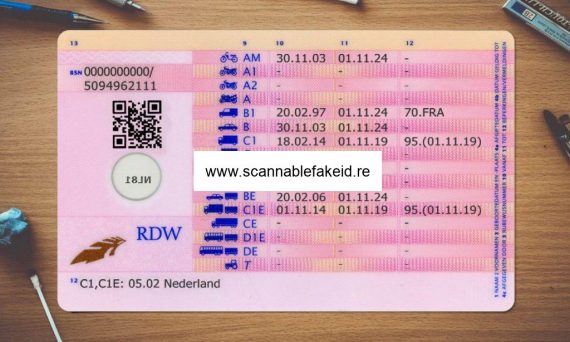 Nep Rijbewijs Nederland - Buy Scannable Fake ID Online - Fake Drivers ...