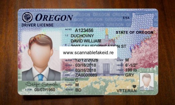 Oregon Fake Driver License - Buy Scannable Fake ID Online - Fake ...