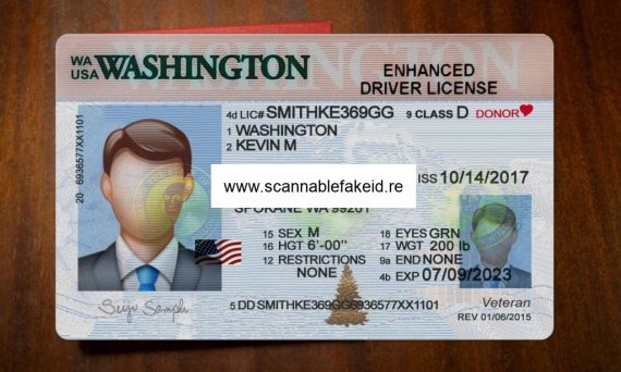 Washington Fake Driver License - Buy Scannable Fake ID Online - Fake ...