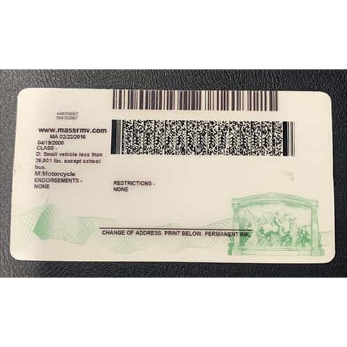 Massachusetts Fake Id Buy Scannable Fake Id Online Fake Drivers License