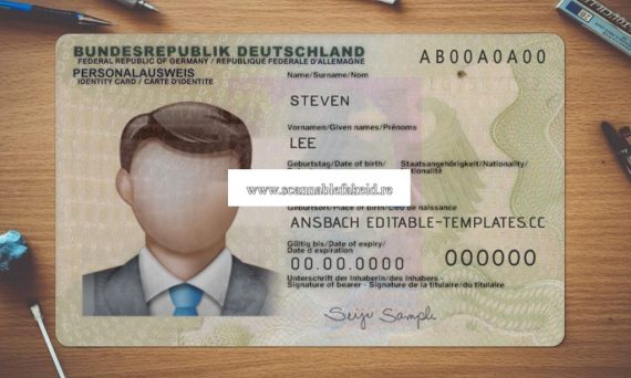 Deutschland gefälschter Ausweis - Buy Scannable Fake Id Online