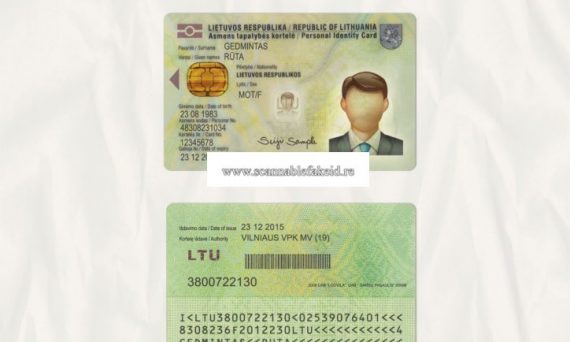 Lithuania Fake Id Card - Buy Scannable Fake ID Online - Fake Drivers ...