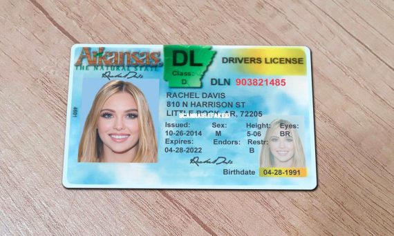 Arkansas Fake Drivers License - Buy Scannable Fake ID Online - Fake ...