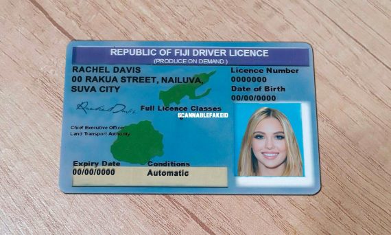 Fiji Fake Driver License - Buy Scannable Fake ID Online - Fake Drivers ...