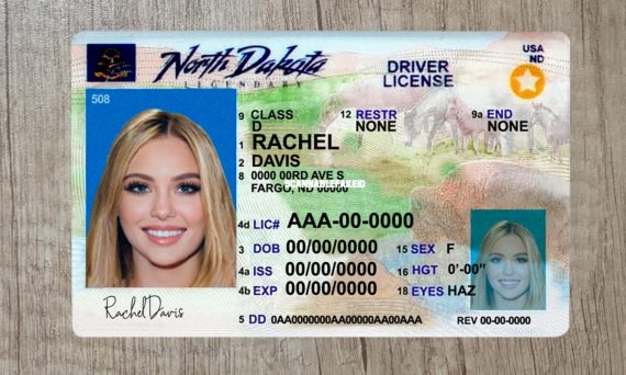 North Dakota Fake Driver License - Buy Scannable Fake ID Online - Fake ...