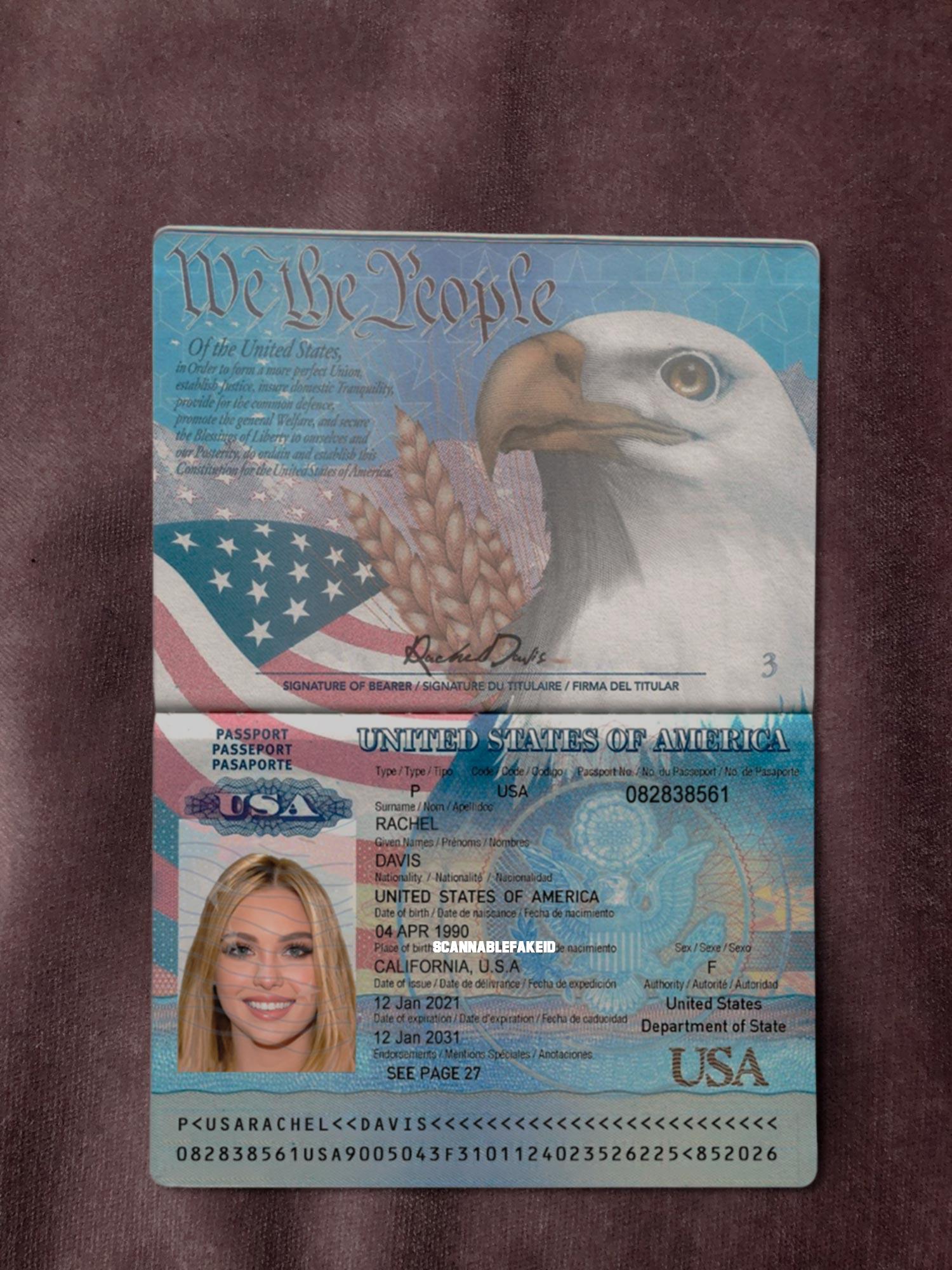 Us Fake Passport Buy Scannable Fake ID Online Fake Drivers License