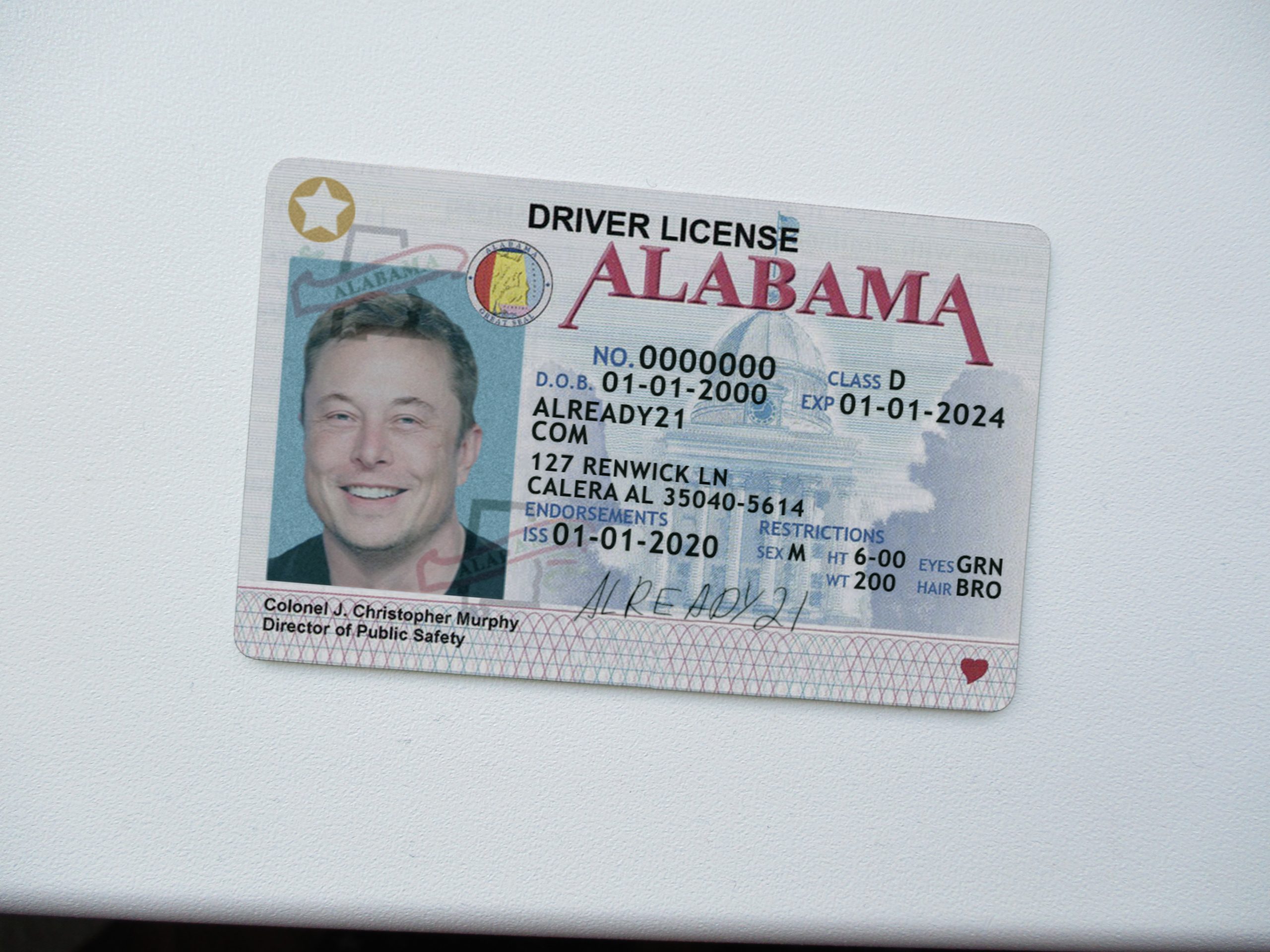 Alabama Fake Id Generator