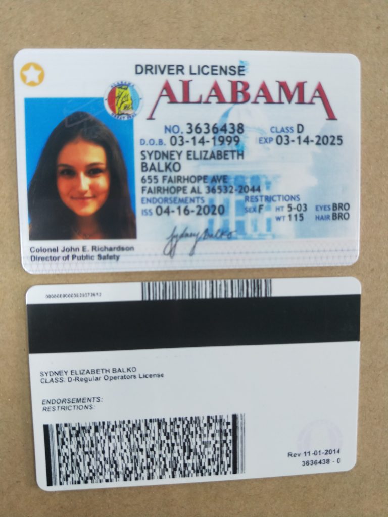 Alabama Scannable Fake Id Charges