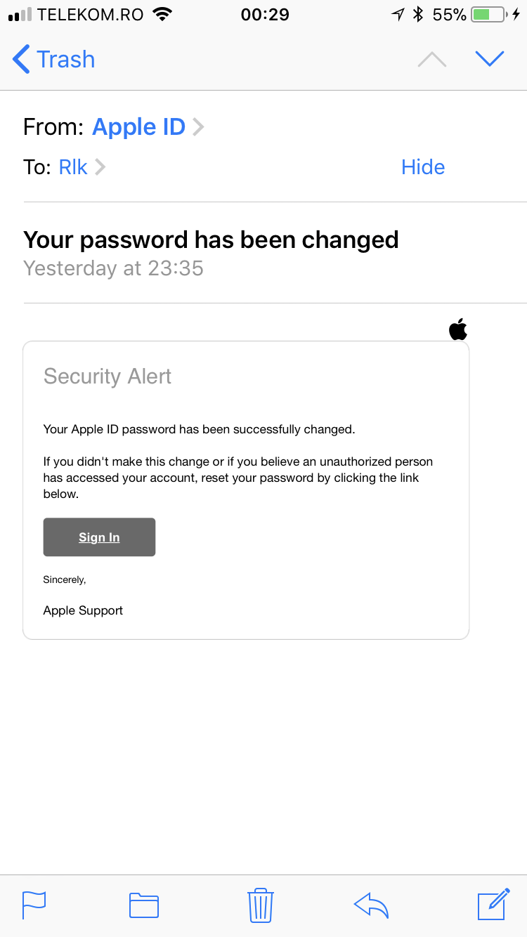 apple id address fake