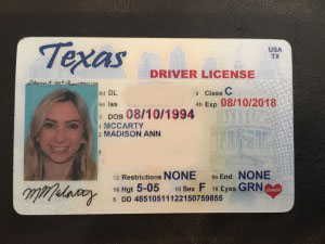 are texas fake ids good