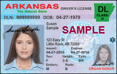 Arkansas Fake Id Front And Back