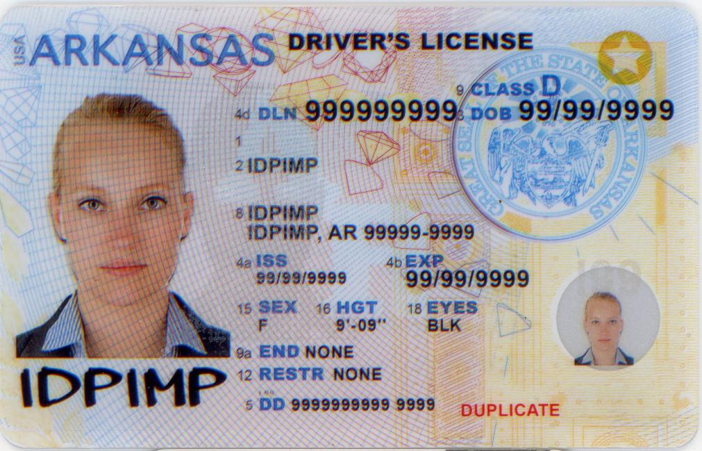 arkansas fake id