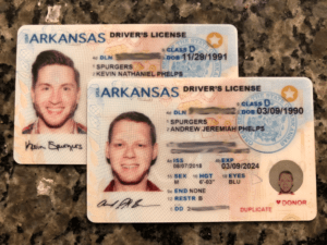 arkansas fake id