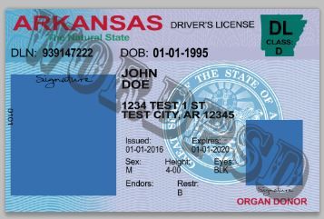 arkansas fake id