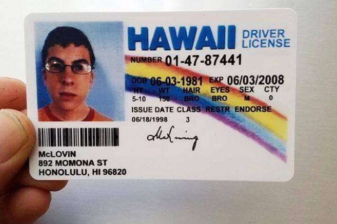 bad fake id