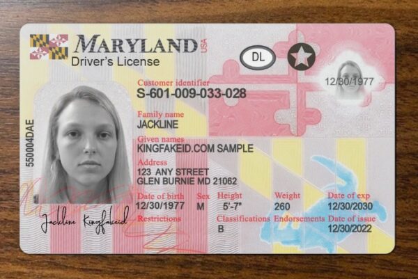 Best Maryland Scannable Fake Id