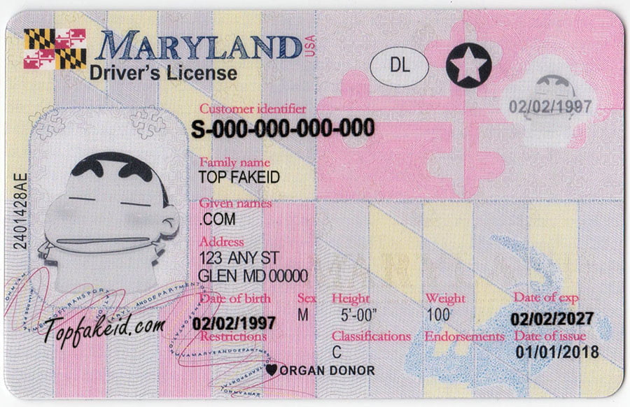 Best Maryland Scannable Fake Id