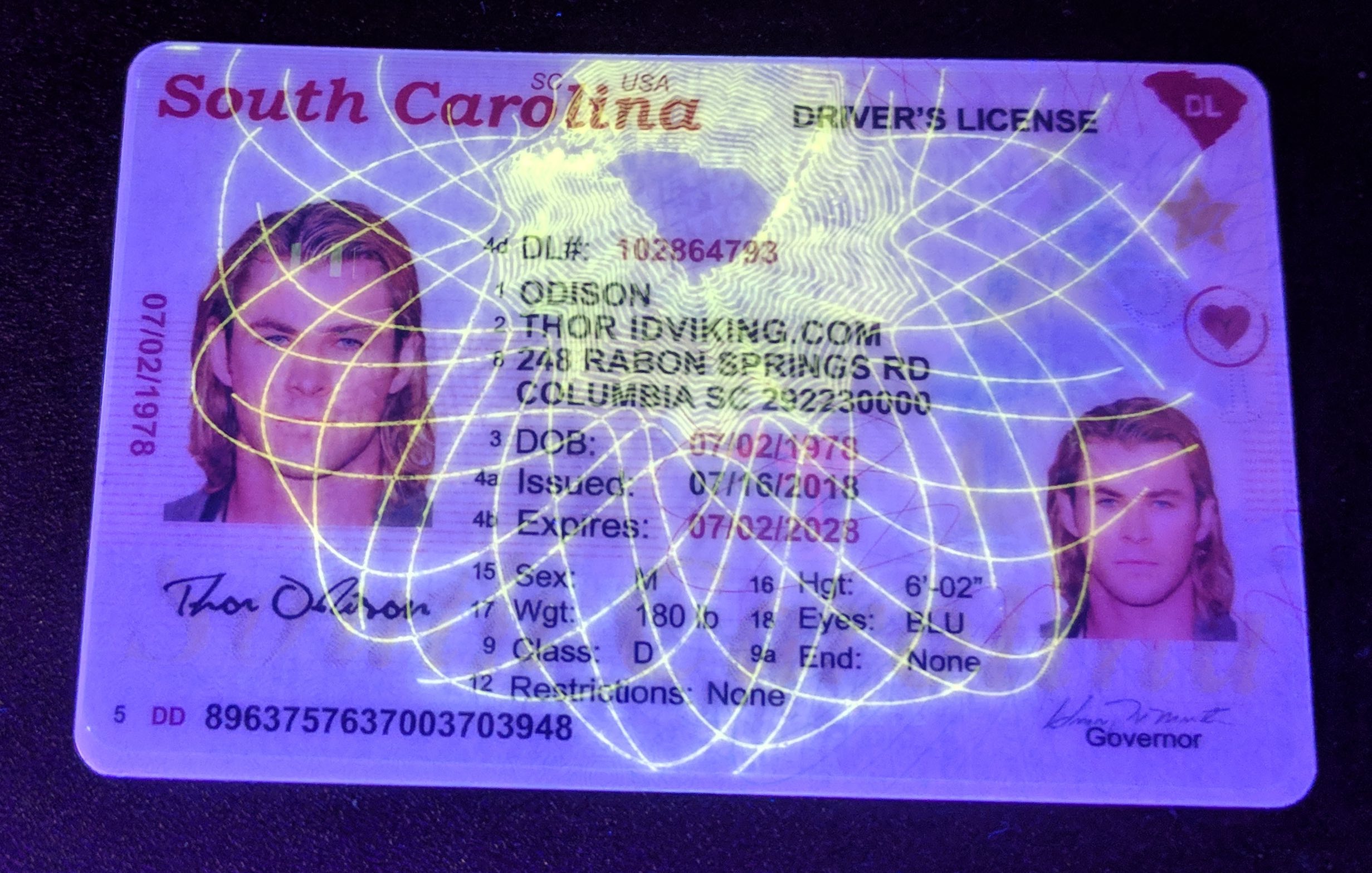 Best South Carolina Scannable Fake Id