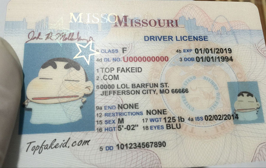 Buy Missouri Fake Id