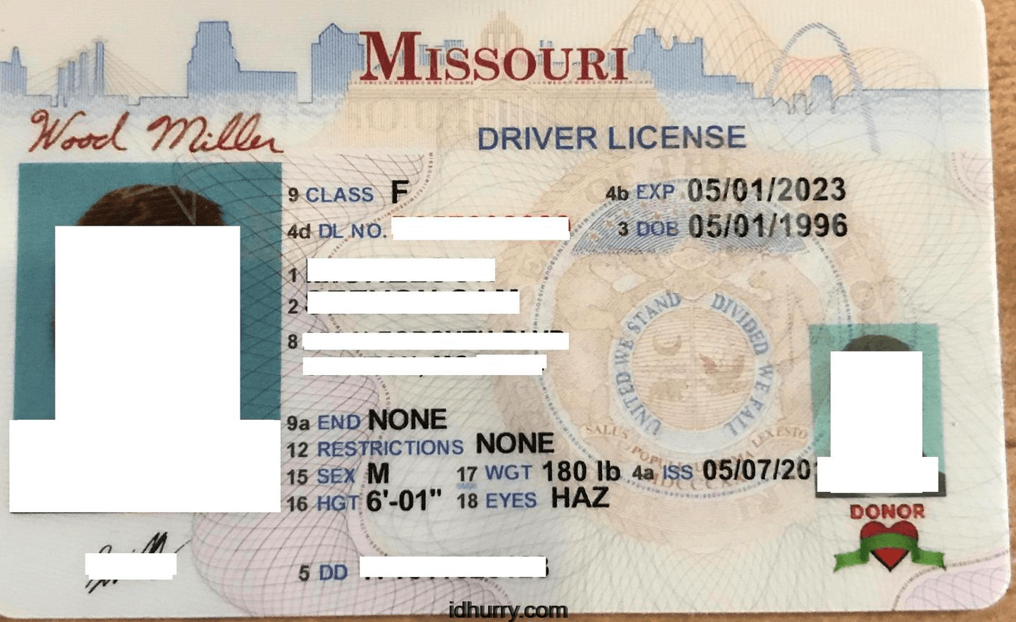 Buy Missouri Scannable Fake Id