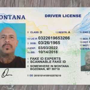 Buy Montana Fake Id