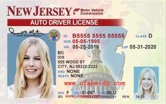 Buy New Jersey Scannable Fake Id