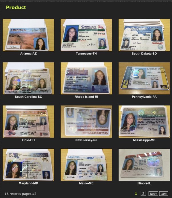 Buy North Carolina Scannable Fake Id