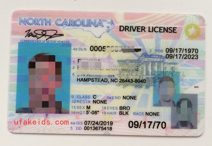 Buy North Carolina Scannable Fake Id