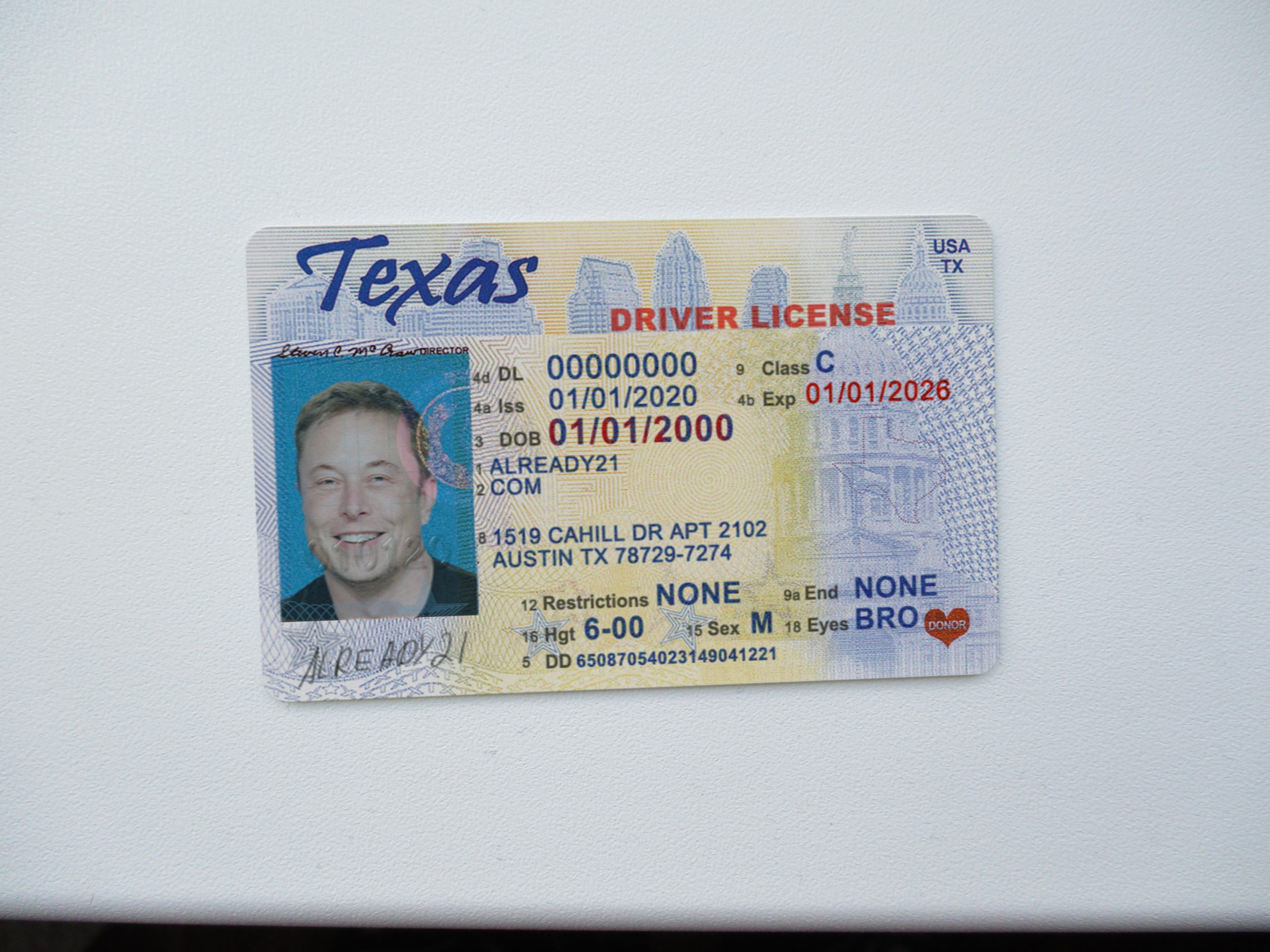 Buy Texas Scannable Fake Id