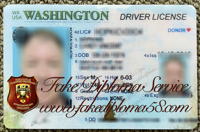 Buy Washington Scannable Fake Id