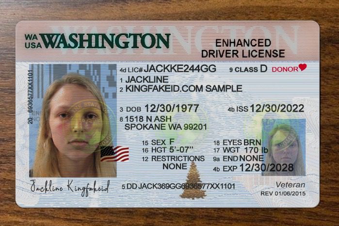 Buy Washington Scannable Fake Id