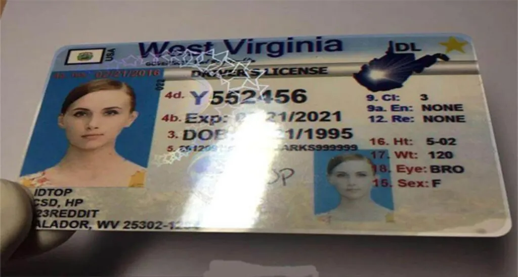 Buy West Virginia Fake Id