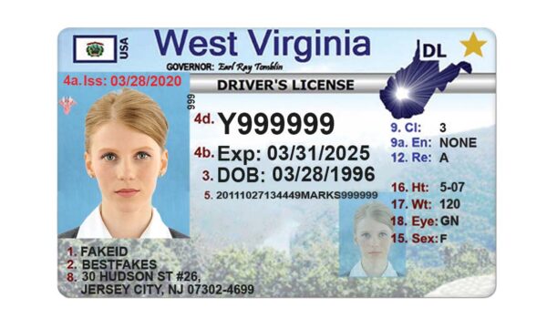 Buy West Virginia Fake Id