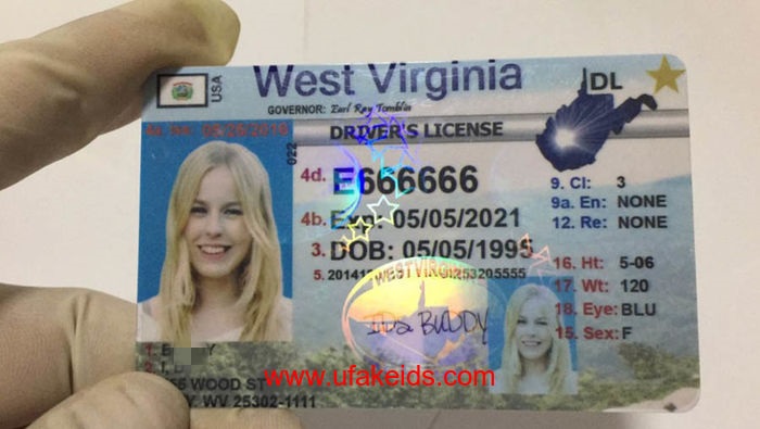 Buy West Virginia Fake Id