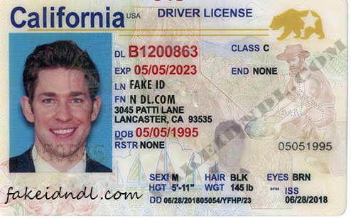 California Scannable fake id