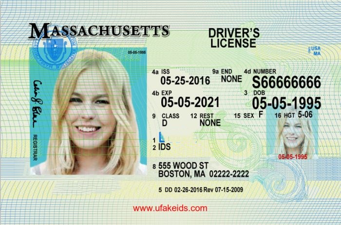 Cheap Massachusetts Scannable Fake Id