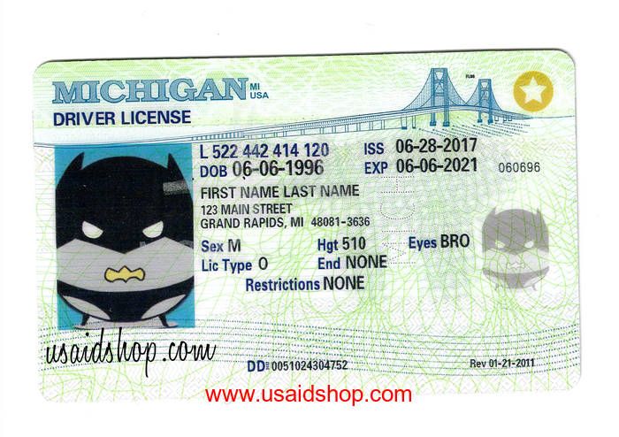 Cheap Michigan Scannable Fake Id