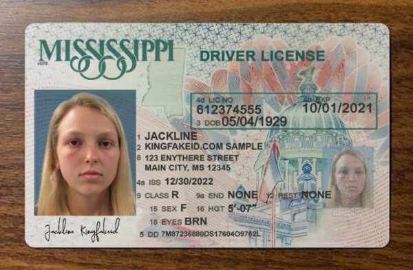 Cheap Mississippi Fake Id