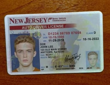 Cheap New Jersey Scannable Fake Id