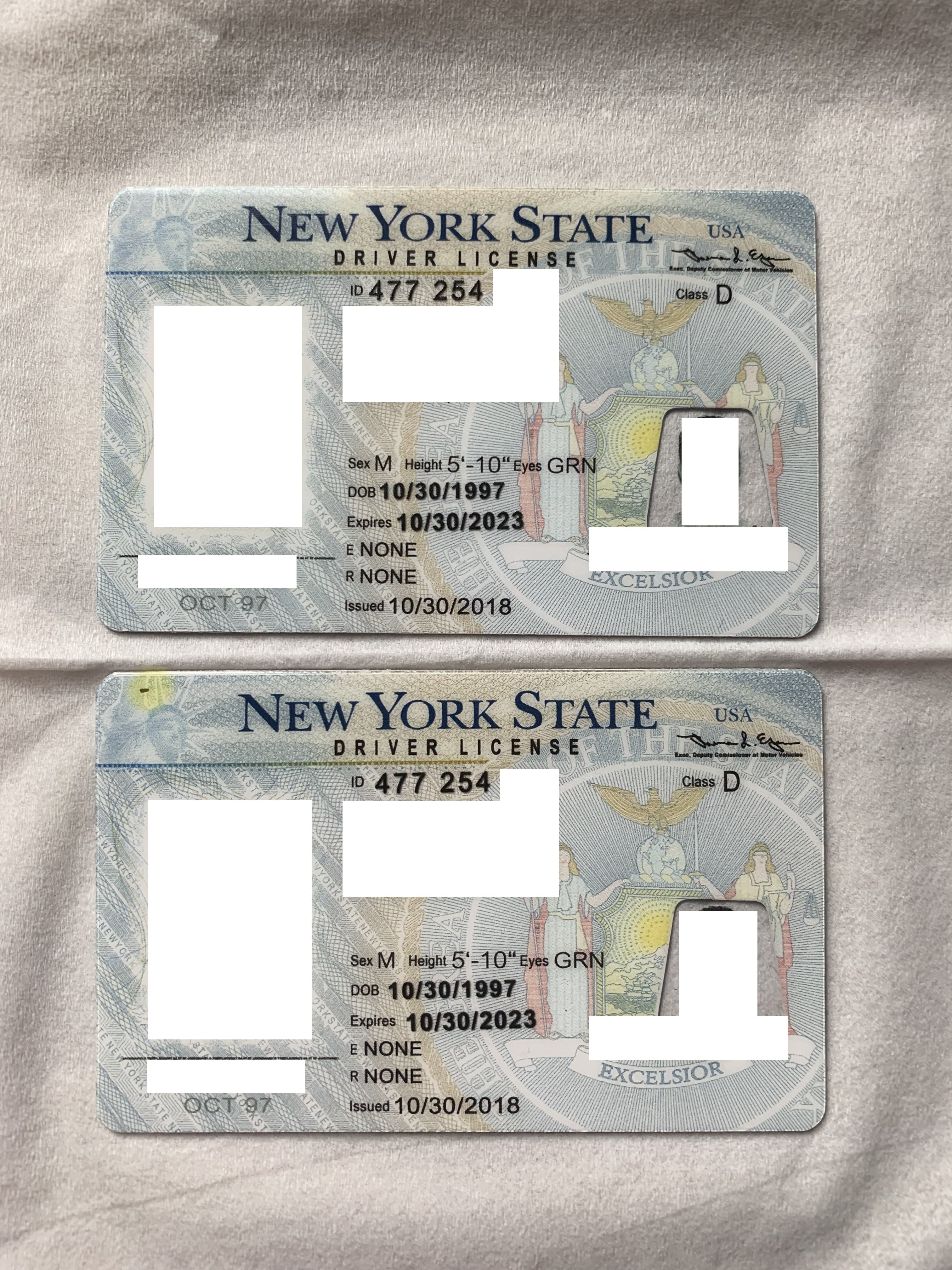 Cheap New York Scannable Fake Id