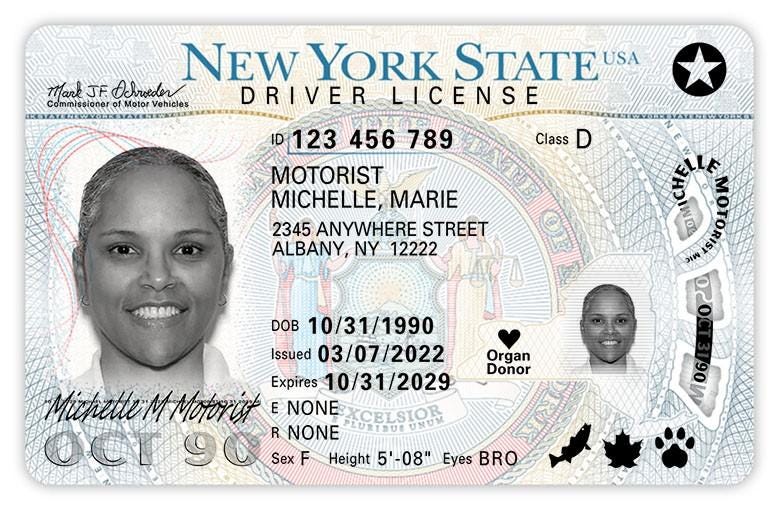 Cheap New York Scannable Fake Id