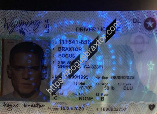 Cheap Wyoming Scannable Fake Id