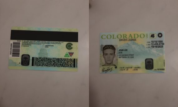 colorado fake id vs real