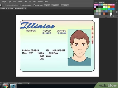 creating a fake id