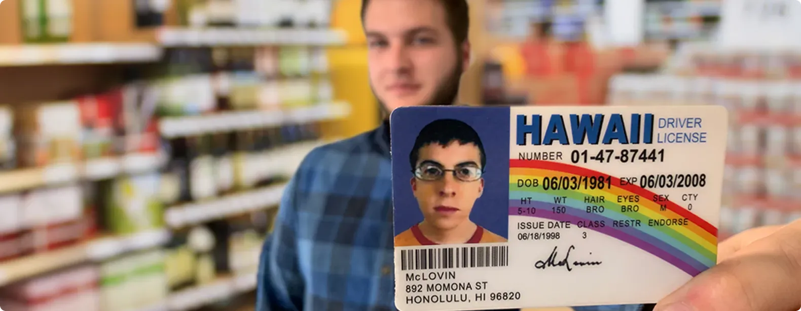 do fake ids scan