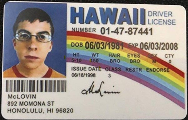 easiest states to fake id