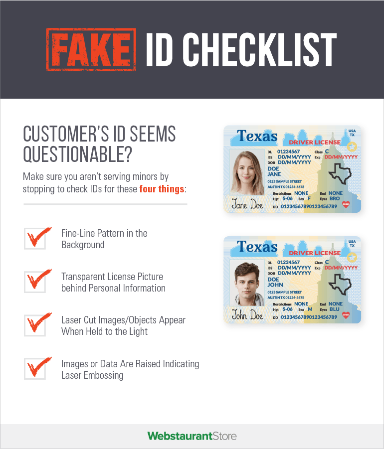 examples of fake ids